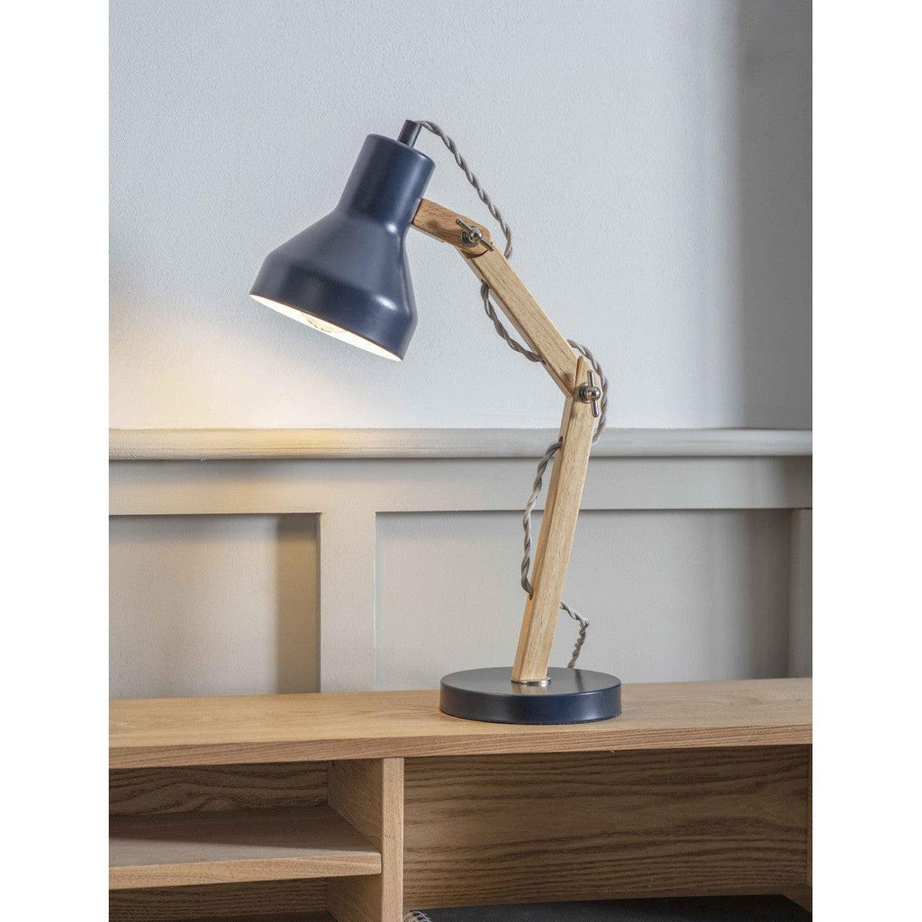 Folgate Desk Lamp | Ink - Table & Desk Lights - Garden Trading - Yester Home