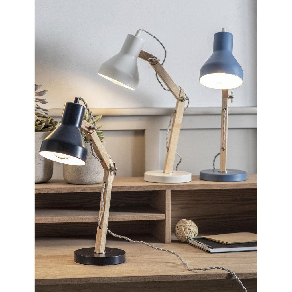 Folgate Desk Lamp | Ink - Table & Desk Lights - Garden Trading - Yester Home