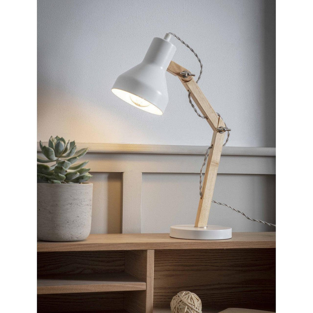 Folgate Desk Lamp | Lily White - Table & Desk Lights - Garden Trading - Yester Home