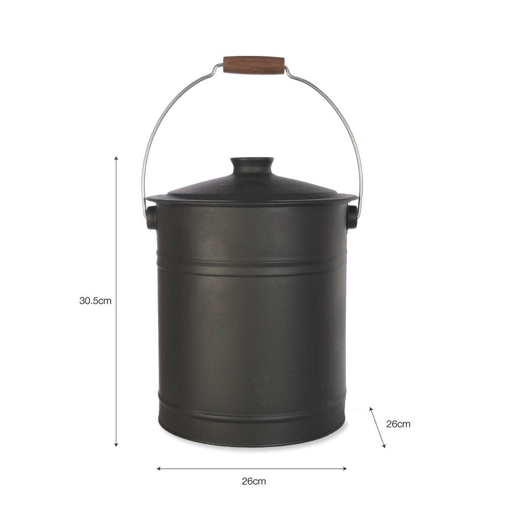 Forge Fire Bucket | Black PRE-ORDER Stock expected Late June - Fireside Accessories - Garden Trading - Yester Home