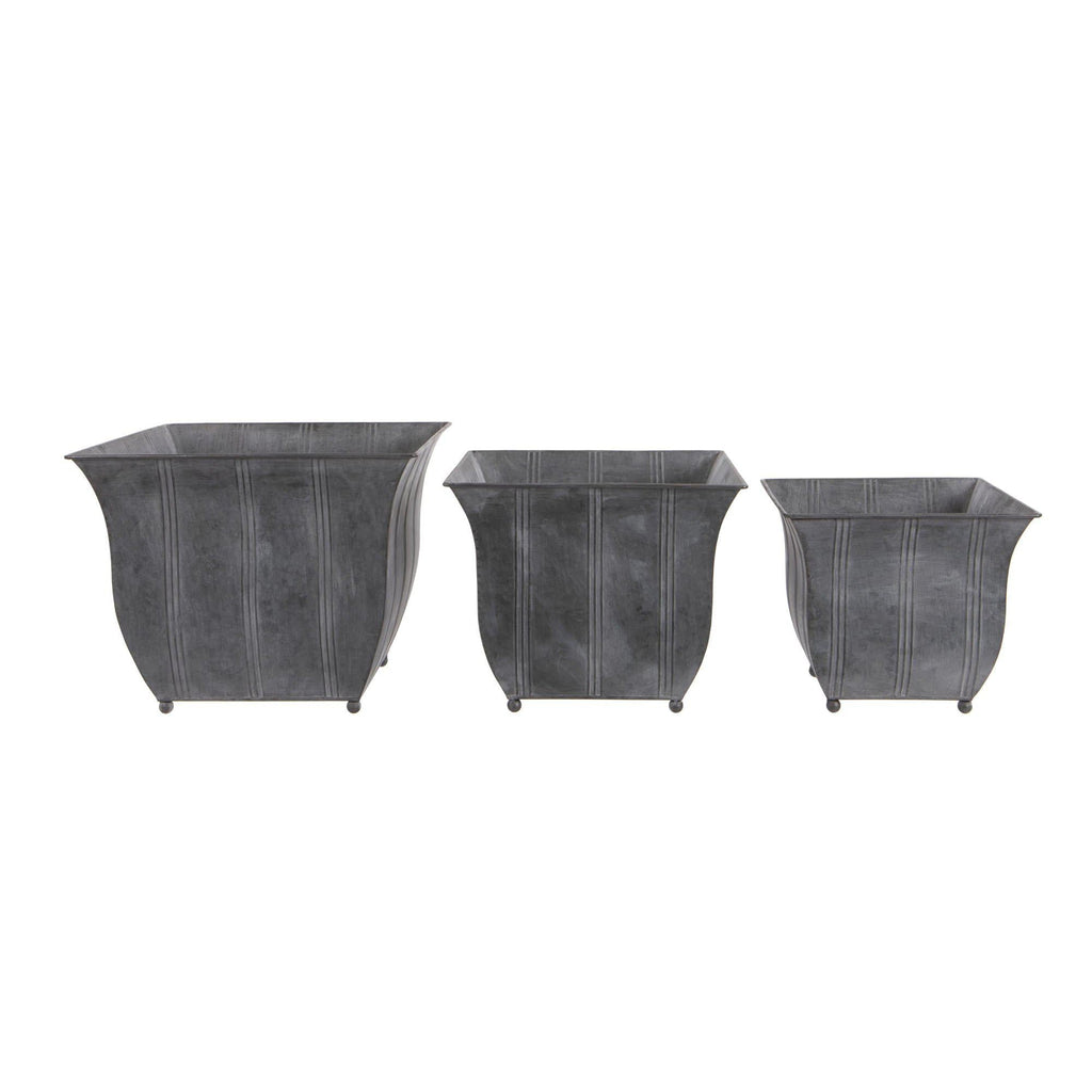 Regency Metal Planters-Planters-Yester Home