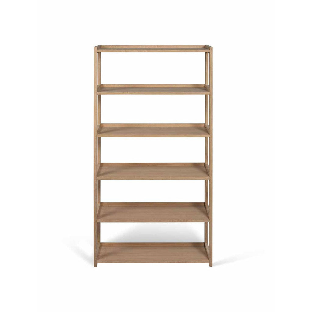 Hambledon 5 Tier Bookshelf | Natural PRE-ORDER Stock expected Late June - Bookcases & Shelving - Garden Trading - Yester Home