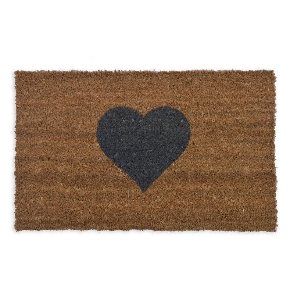 Heart Doormat-Doormats-Yester Home