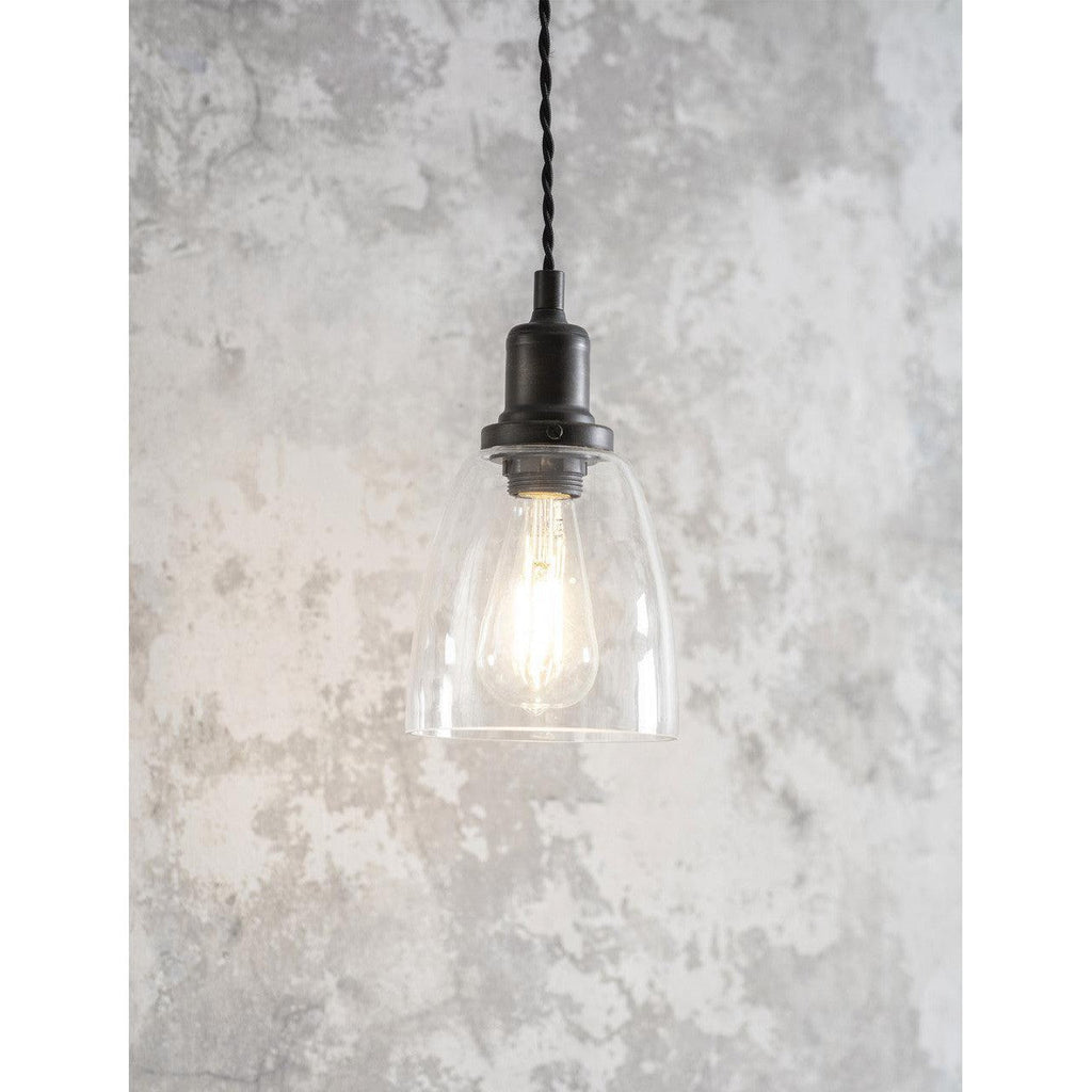 Hoxton Domed Pendant Light | Antique Bronze - Pendant & Ceiling Lights - Garden Trading - Yester Home