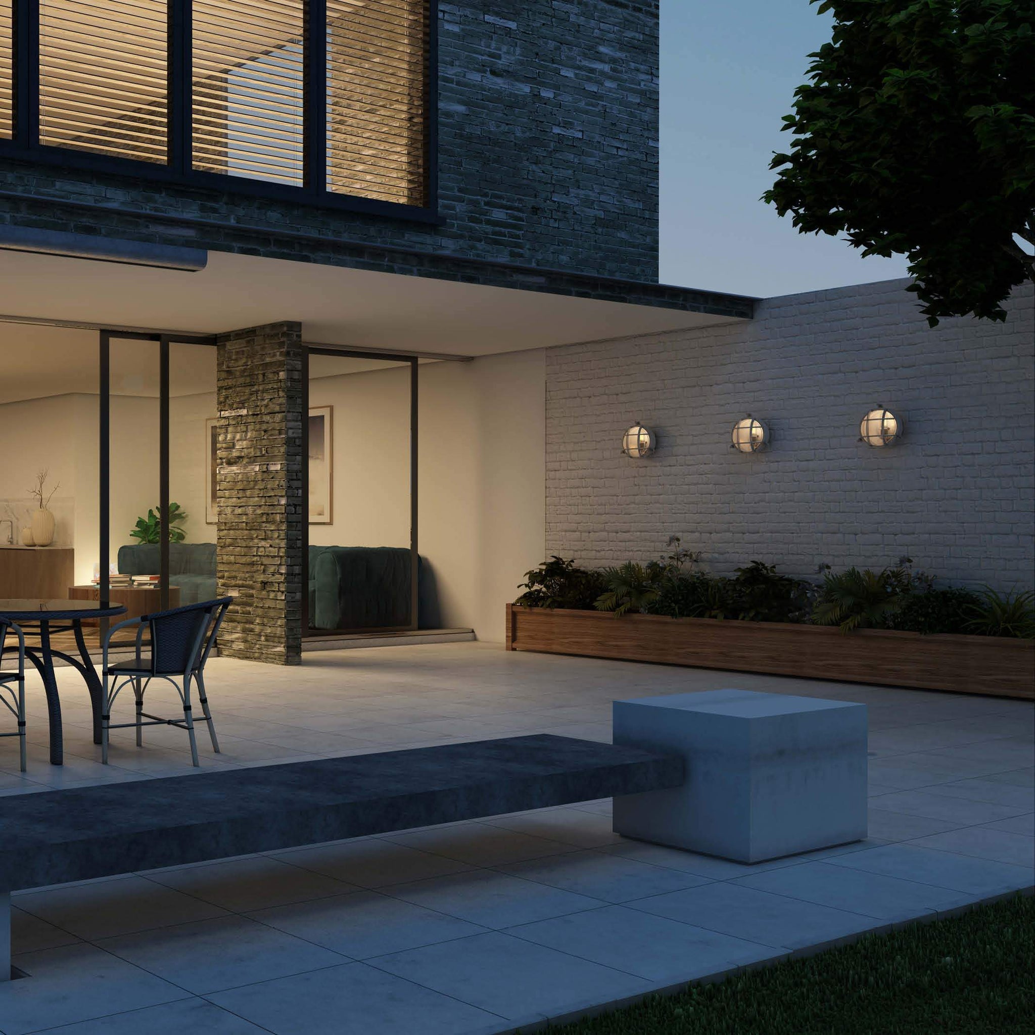 Industville outdoor lights top