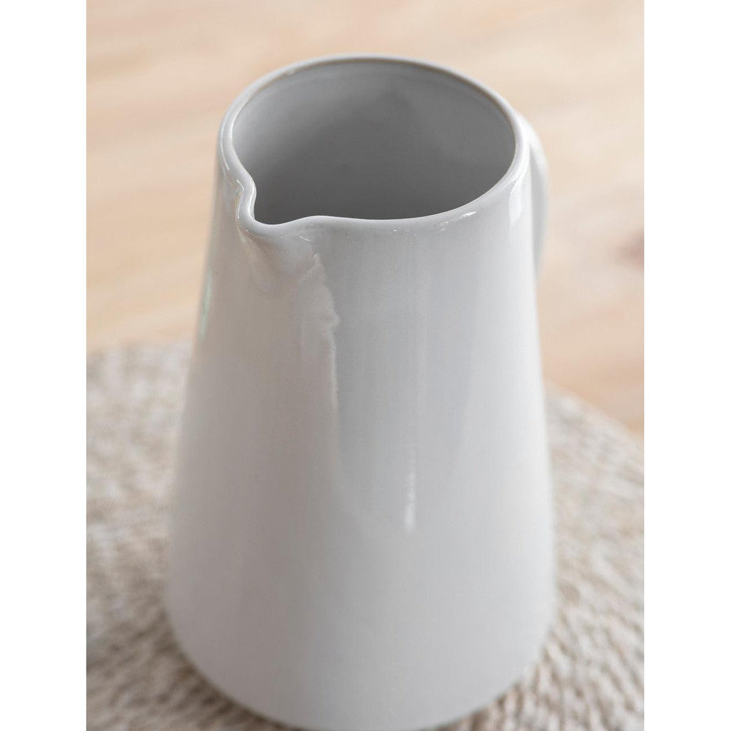 Ithaca Jug | White - Drinks & Barware - Garden Trading - Yester Home