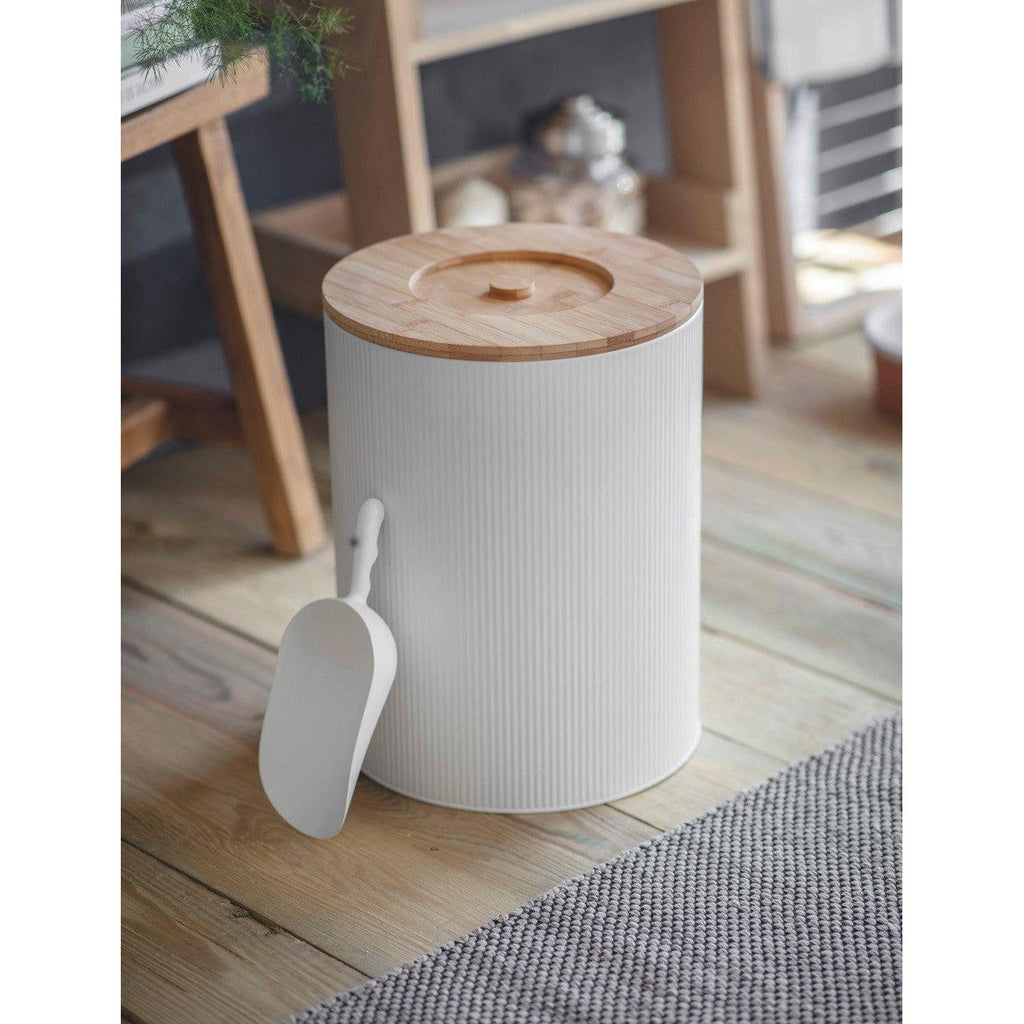 Kinloch Pet Bin | Medium | Lily White - Pets - Garden Trading - Yester Home