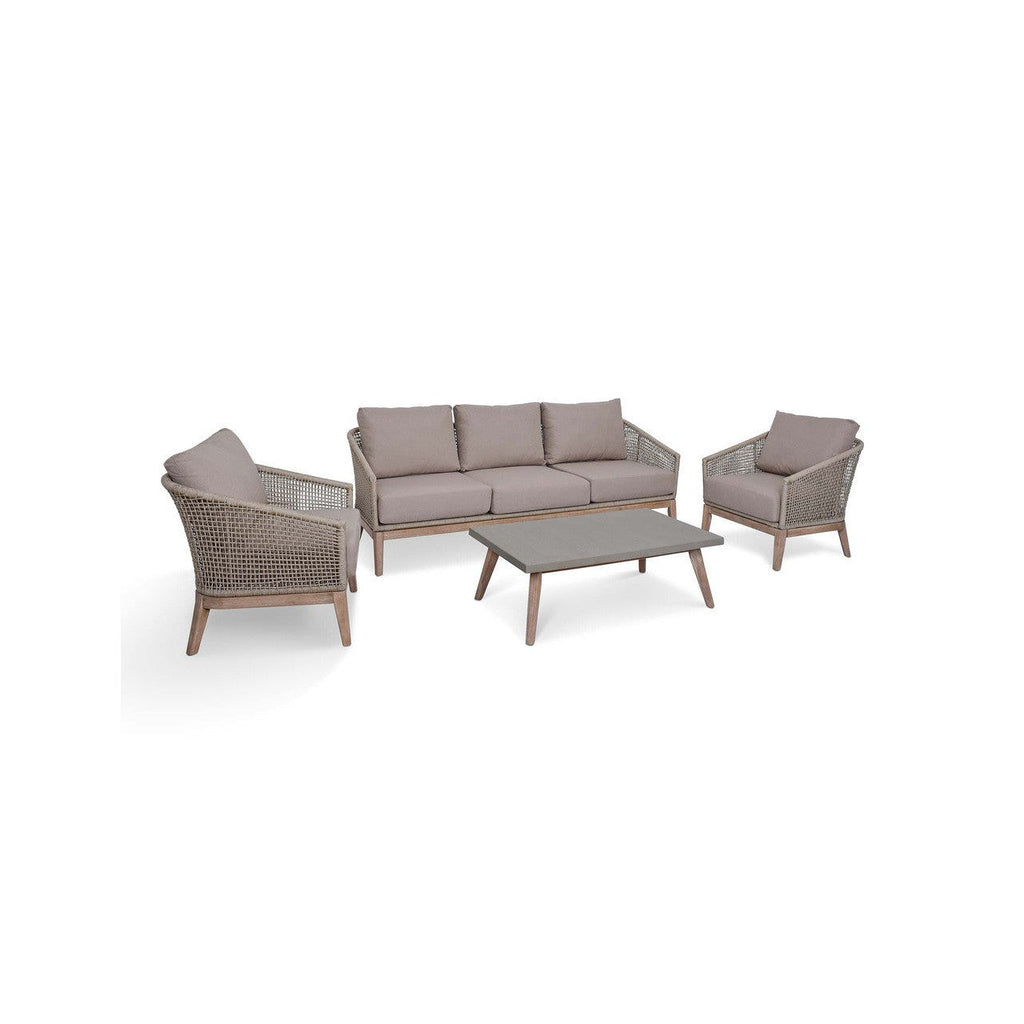 Lynton 3 Seater Sofa Set PRE-ORDER Stock expected Late July - Outdoor Sofas & Sets - Garden Trading - Yester Home