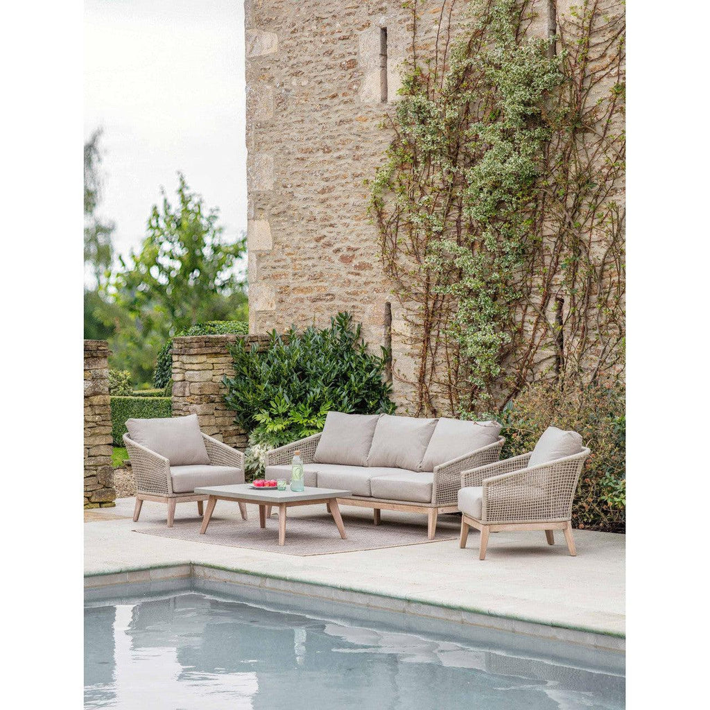 Lynton 3 Seater Sofa Set PRE-ORDER Stock expected Late July - Outdoor Sofas & Sets - Garden Trading - Yester Home