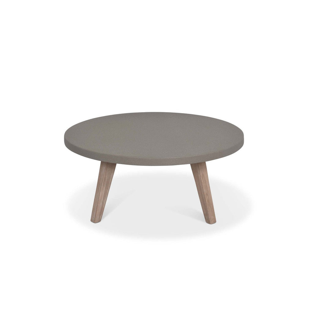 Lynton Round Coffee Table | Grey - Outdoor Dining Tables & Sets - Garden Trading - Yester Home