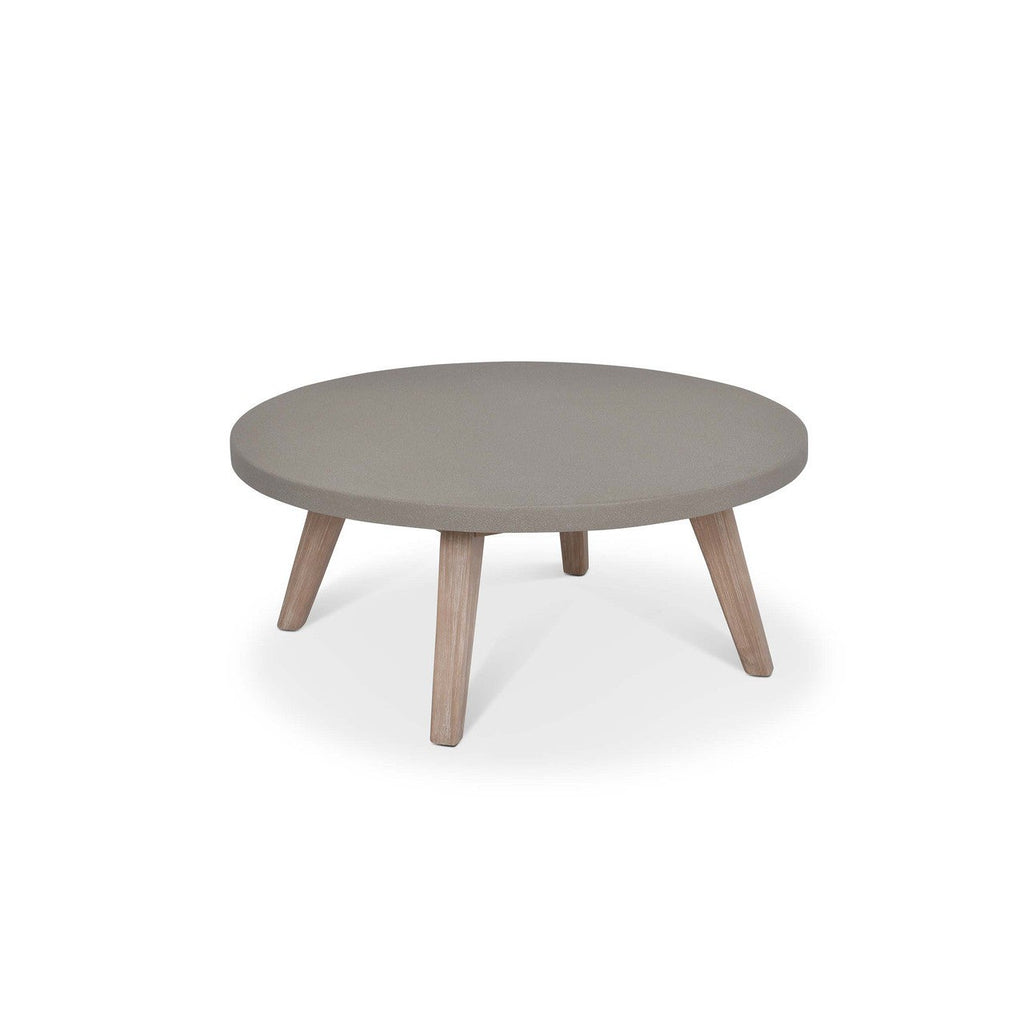 Lynton Round Coffee Table | Grey - Outdoor Dining Tables & Sets - Garden Trading - Yester Home