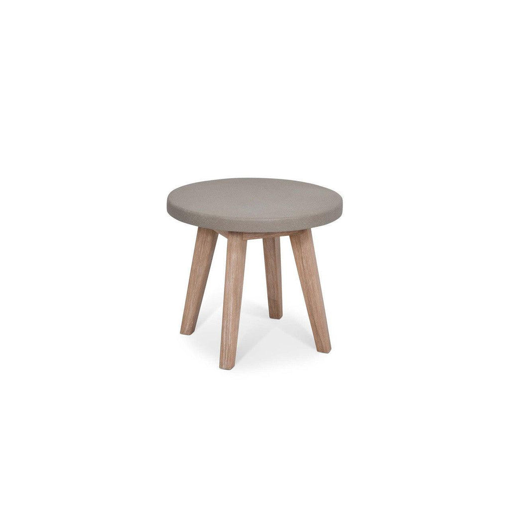 Lynton Round Side Table | Grey - Outdoor Dining Tables & Sets - Garden Trading - Yester Home