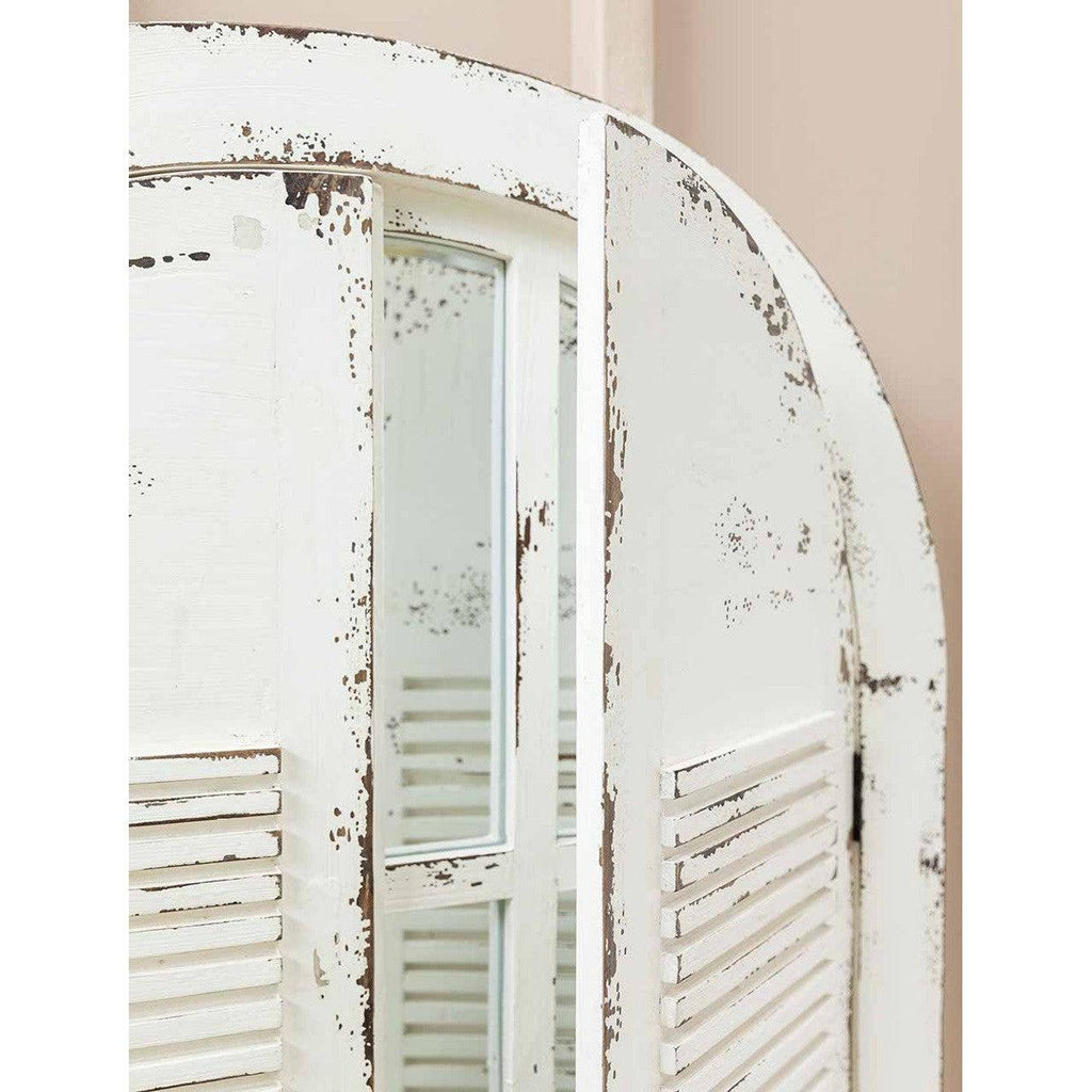 Minstead Mirror | Antique White - Mirrors - Garden Trading - Yester Home