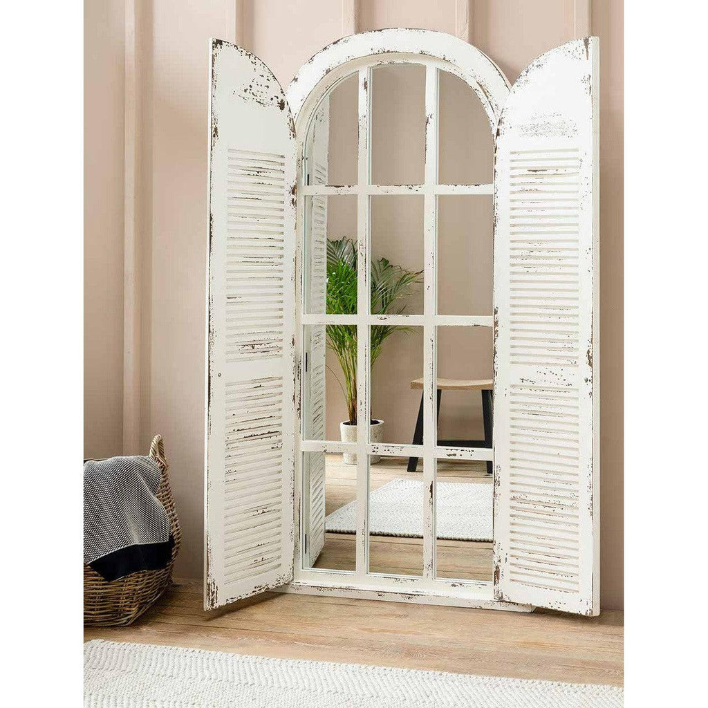 Minstead Mirror | Antique White - Mirrors - Garden Trading - Yester Home