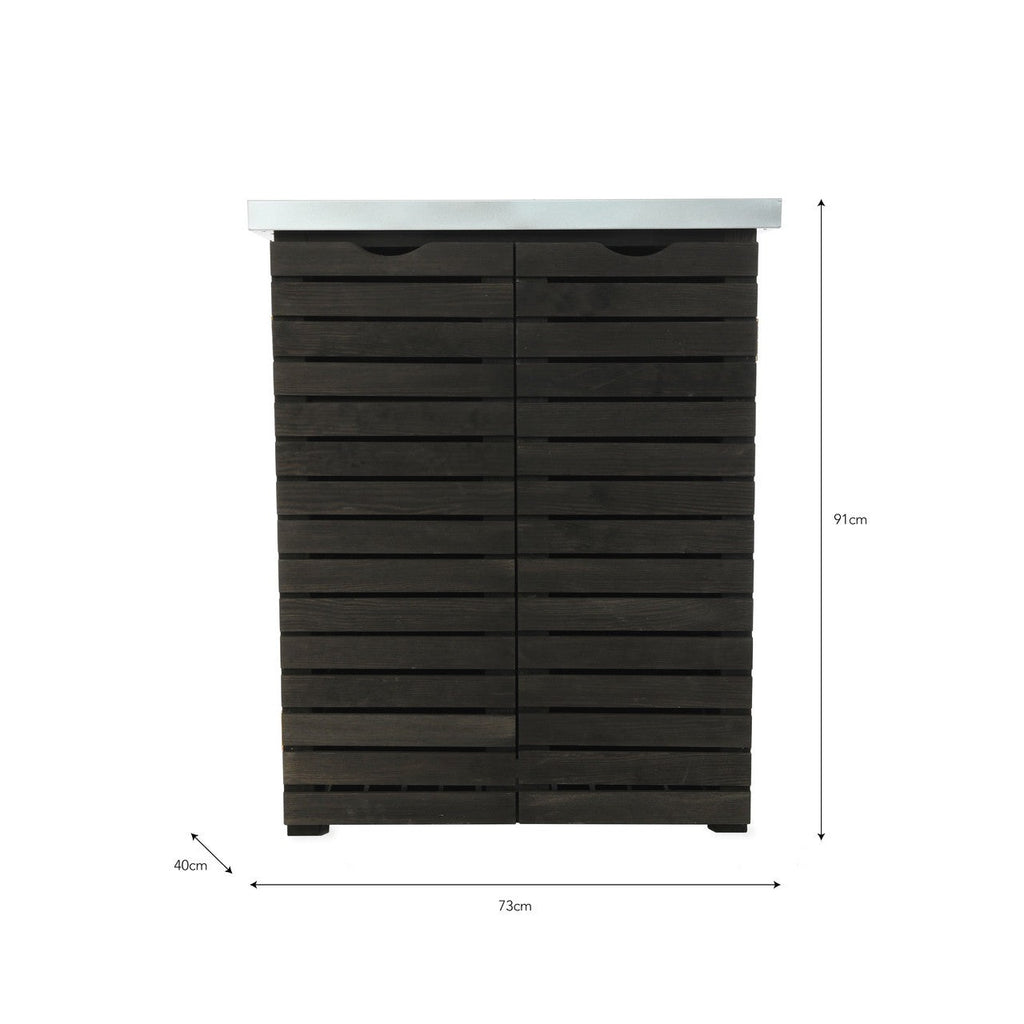 Moreton Slatted Storage Unit - Outdoor Storage - Garden Trading - Yester Home