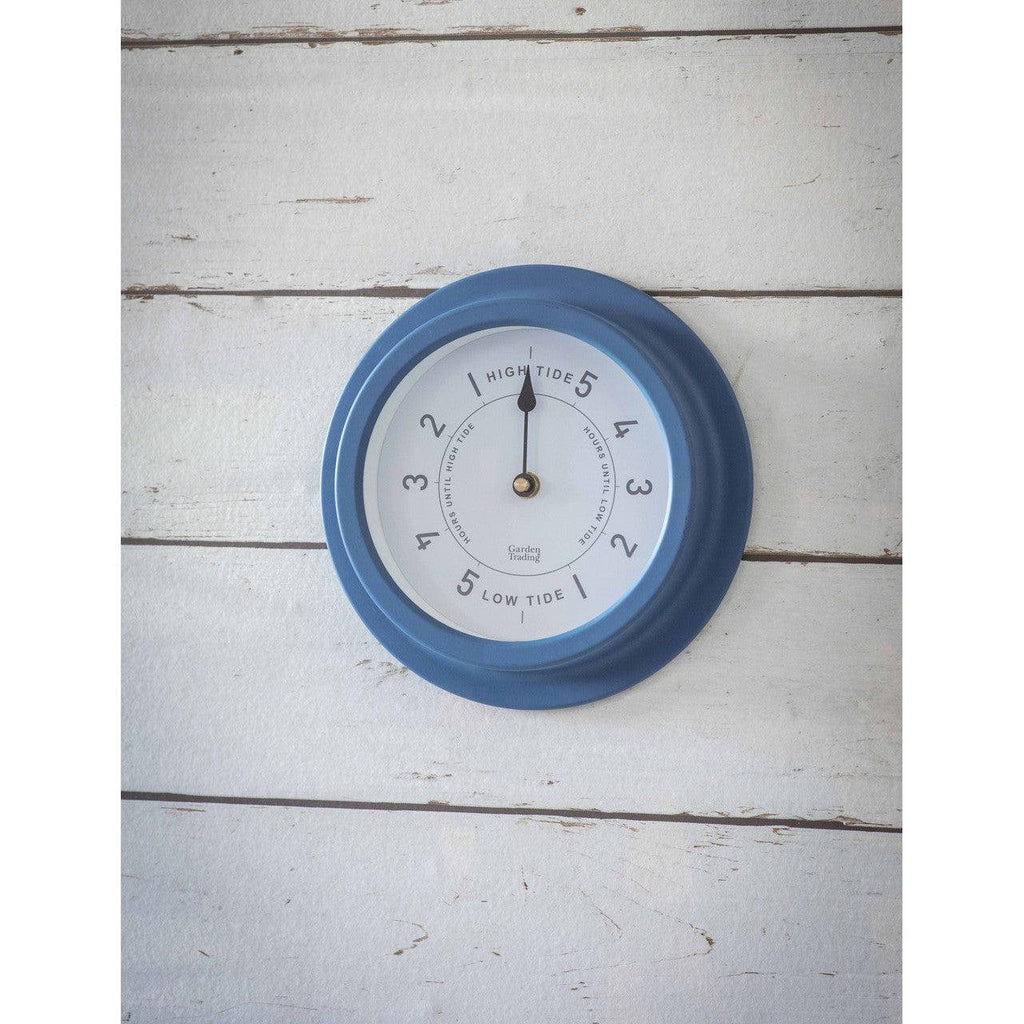 Narberth Tide Clock | 22.7cm | Lulworth Blue PRE-ORDER Stock expected Late June - Clocks & Weather - Garden Trading - Yester Home