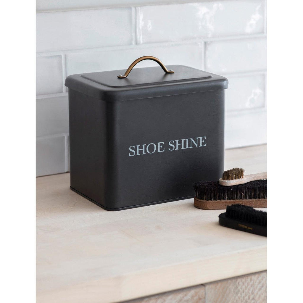 Original Shoe Shine Box | Carbon - Cleaning & Washing Up - Garden Trading - Yester Home