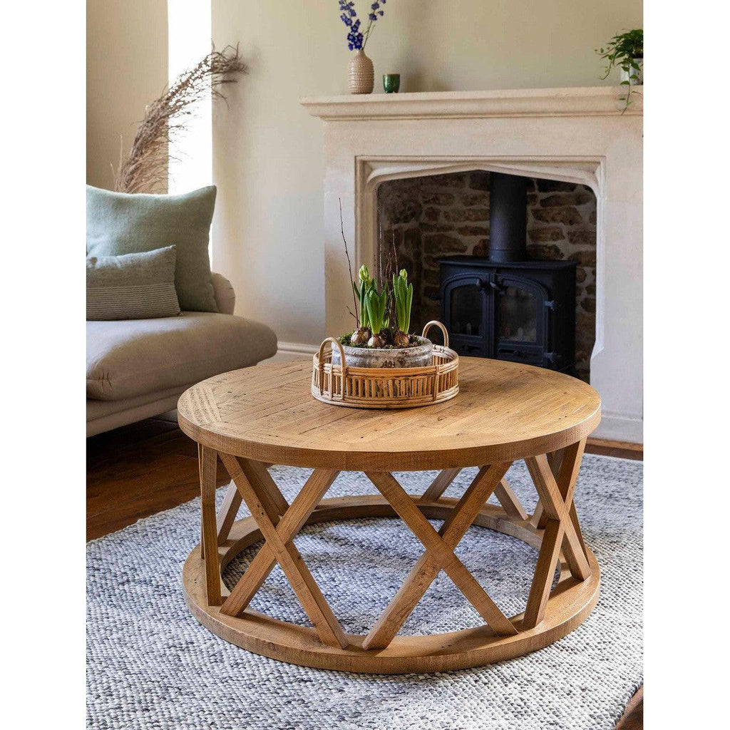 Oxhill Coffee Table | Round | Natural - Coffee & Side Tables - Garden Trading - Yester Home