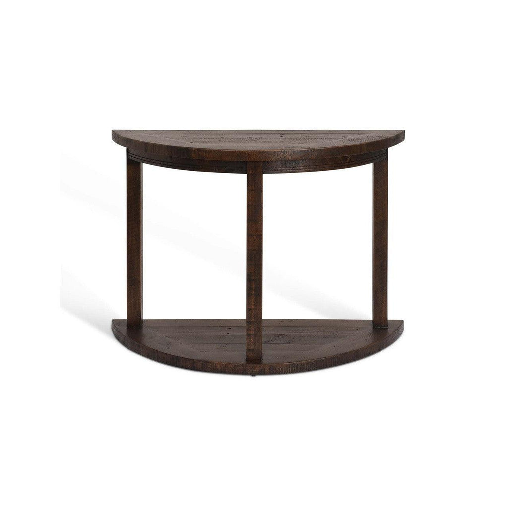 Oxhill Curved Console Table | Antique Brown - Consoles & Sideboards - Garden Trading - Yester Home