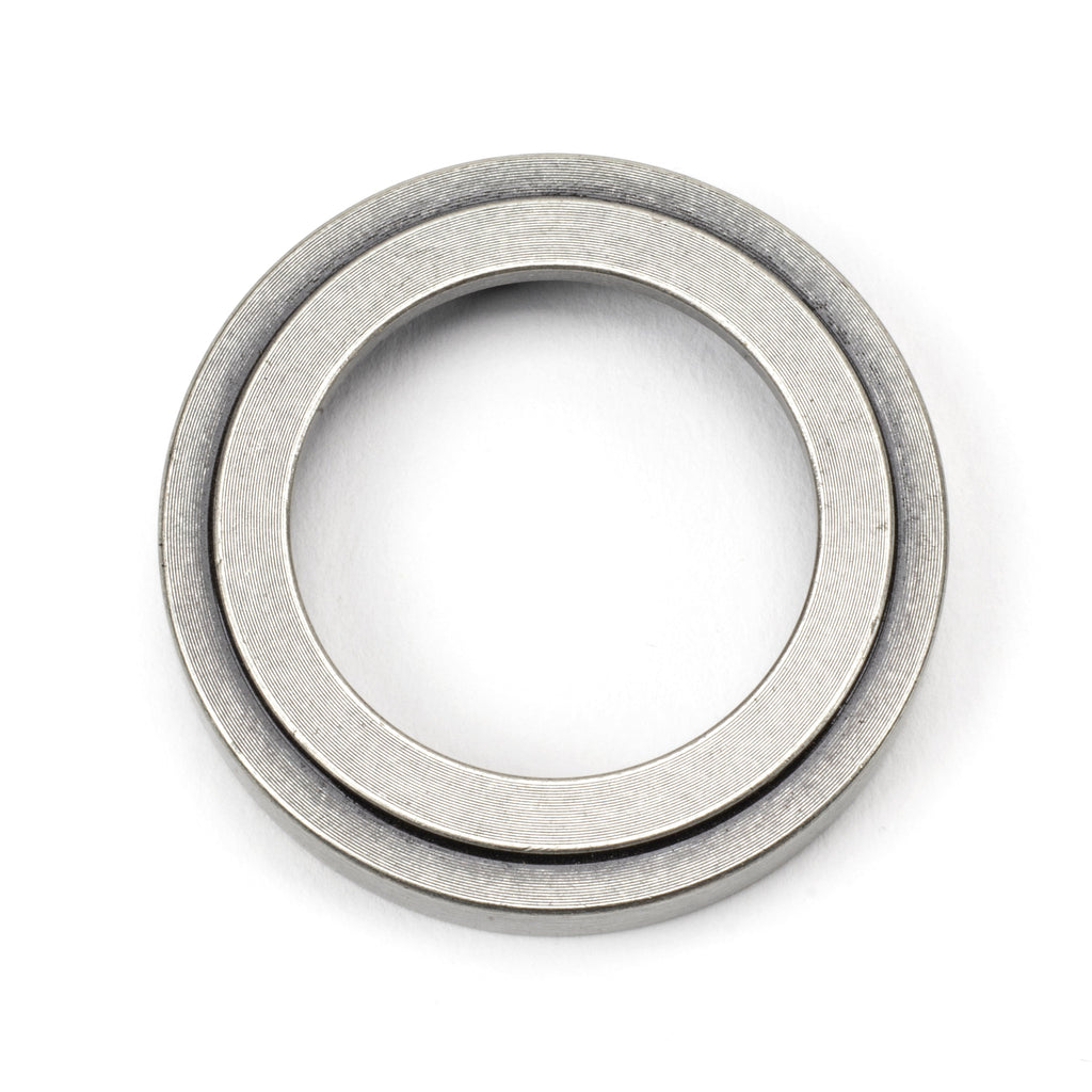 Pewter Round Escutcheon (Art Deco) | From The Anvil-Escutcheons-Yester Home