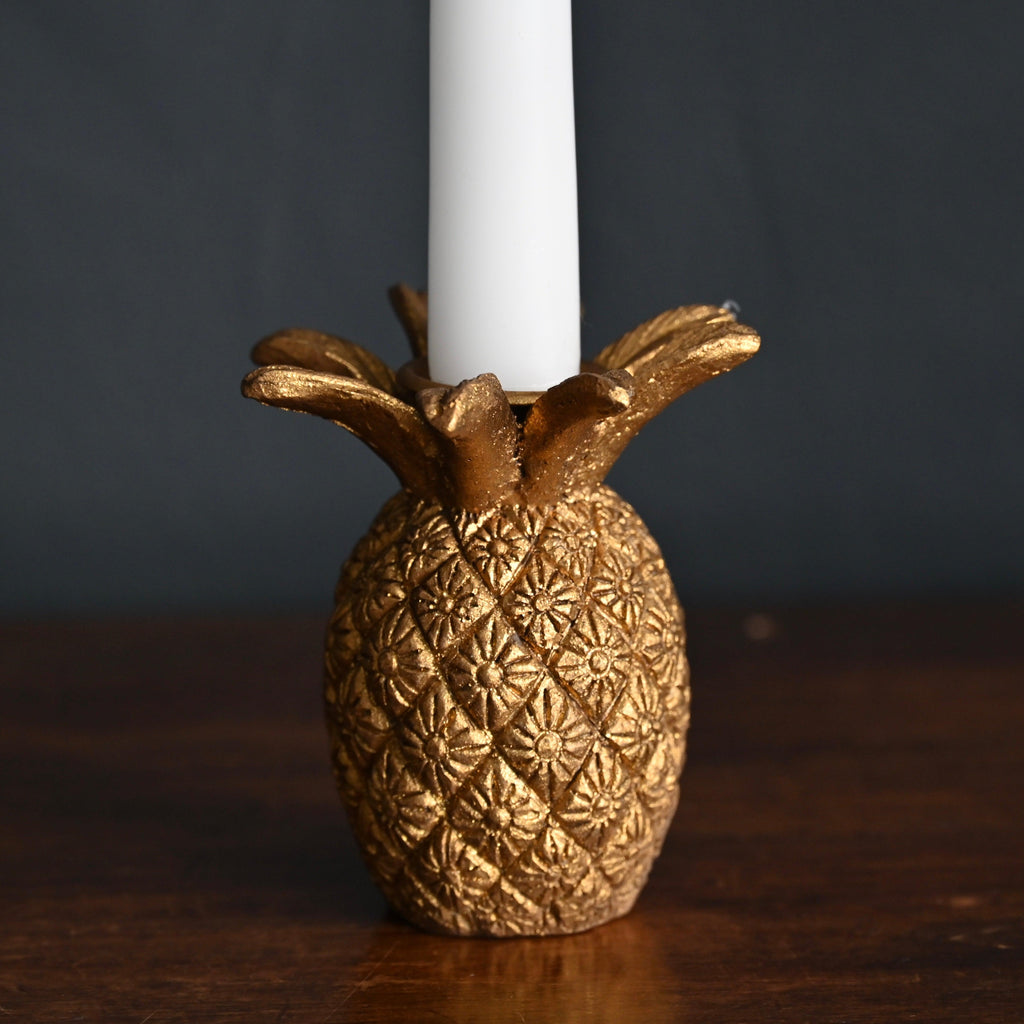 Pineapple Candle Holder-Candle Holders-Yester Home