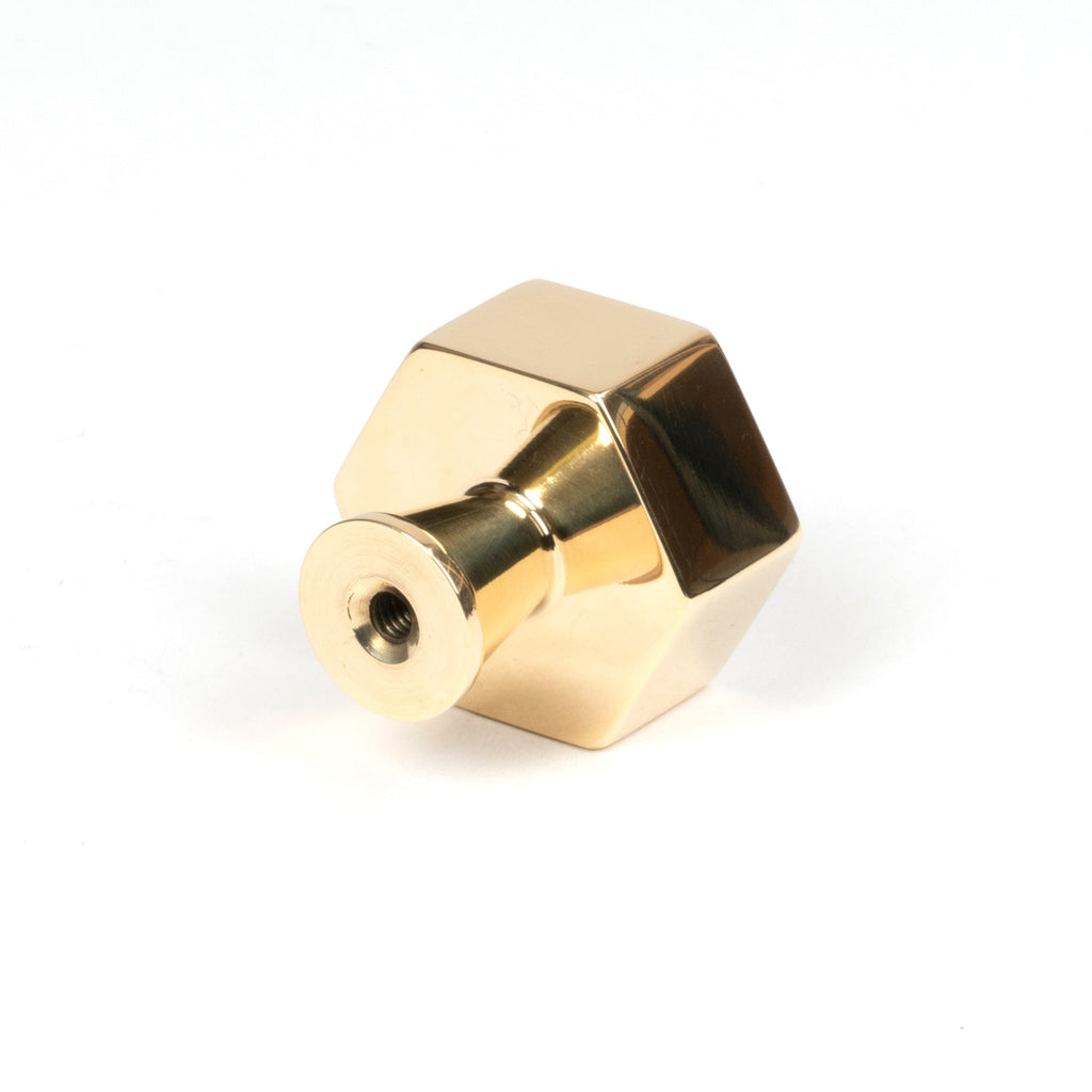 Polished Brass Kahlo Cabinet Knob - 32mm | From The Anvil-Cabinet Knobs-Yester Home