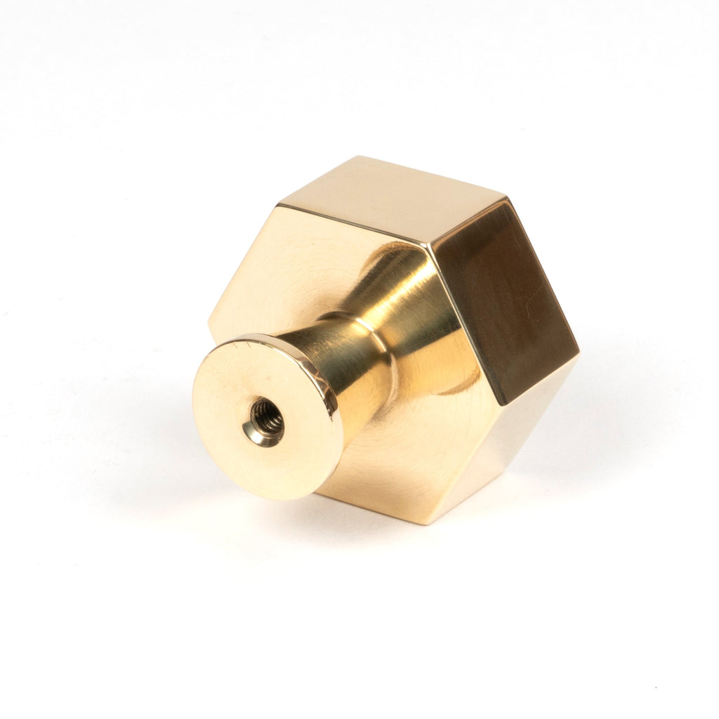 Polished Brass Kahlo Cabinet Knob - 38mm | From The Anvil-Cabinet Knobs-Yester Home