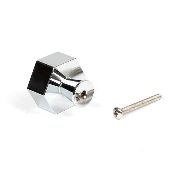 Polished Chrome Kahlo Cabinet Knob - 38mm | From The Anvil-Cabinet Knobs-Yester Home