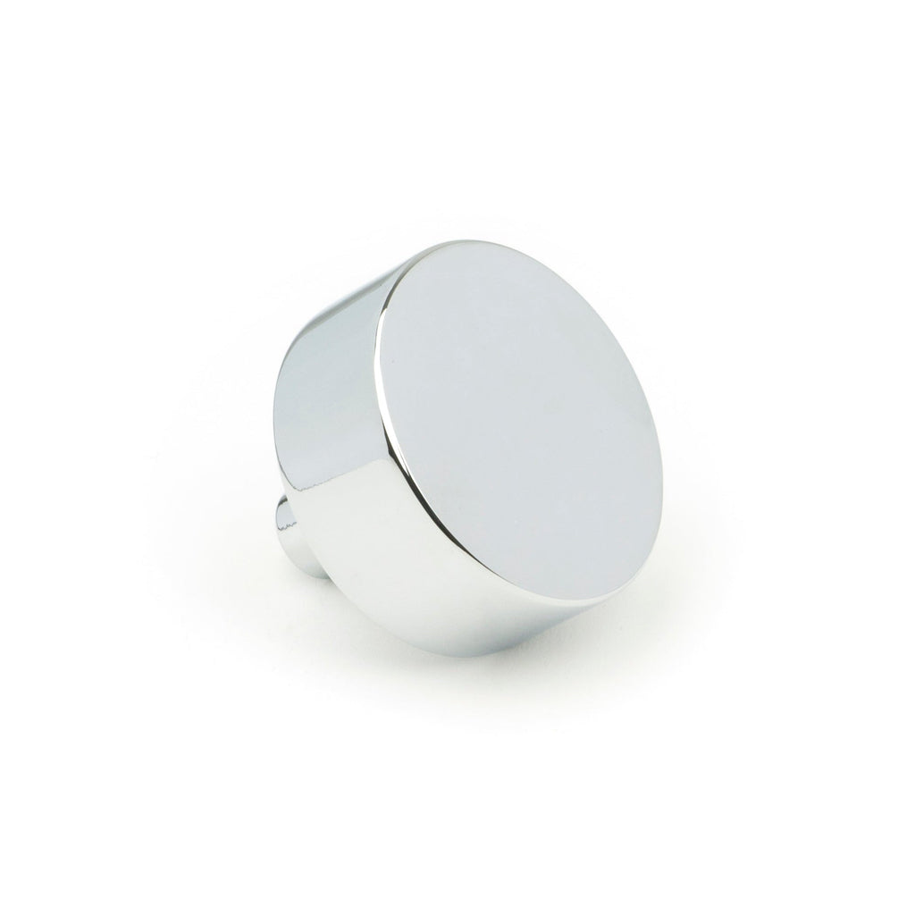 Polished Chrome Kelso Cabinet Knob - 38mm (No rose) | From The Anvil-Cabinet Knobs-Yester Home