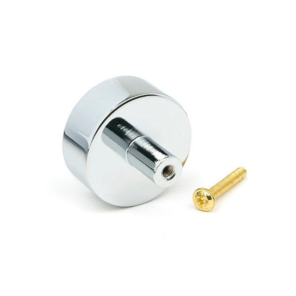 Polished Chrome Kelso Cabinet Knob - 38mm (No rose) | From The Anvil-Cabinet Knobs-Yester Home