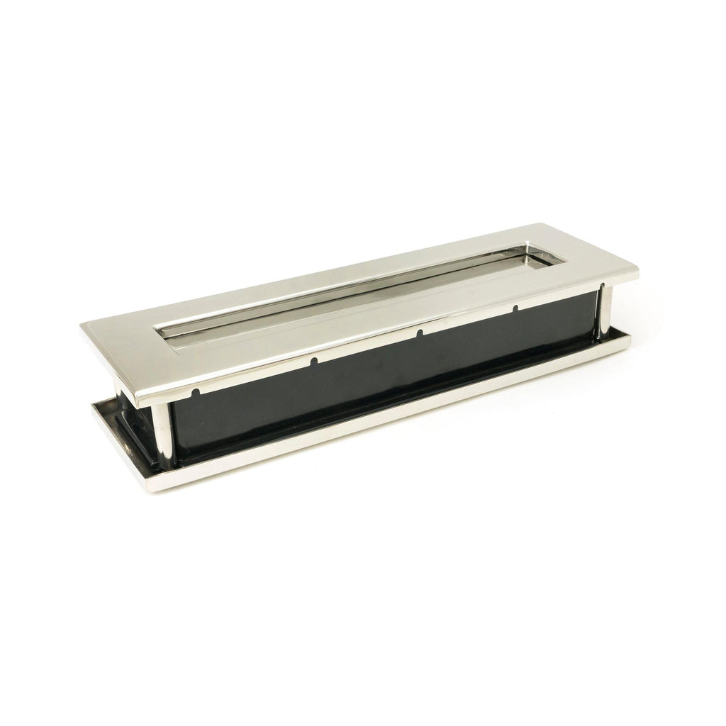 Polished Marine SS (316) Traditional Letterbox | From The Anvil - Letterbox - From The Anvil - Yester Home
