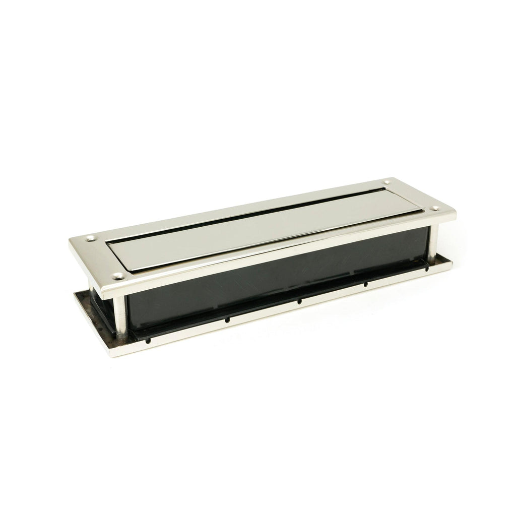 Polished Marine SS (316) Traditional Letterbox | From The Anvil - Letterbox - From The Anvil - Yester Home