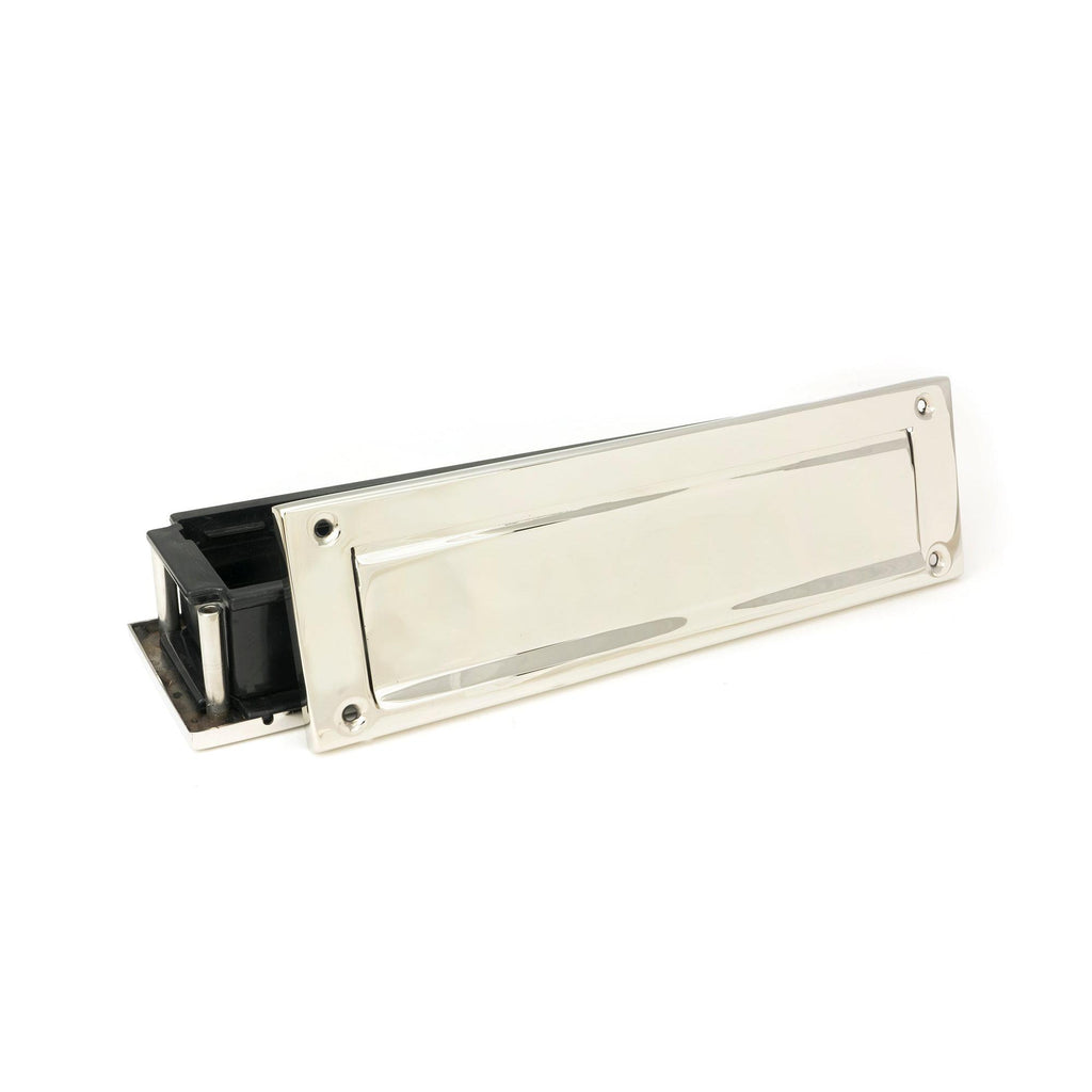 Polished Marine SS (316) Traditional Letterbox | From The Anvil - Letterbox - From The Anvil - Yester Home