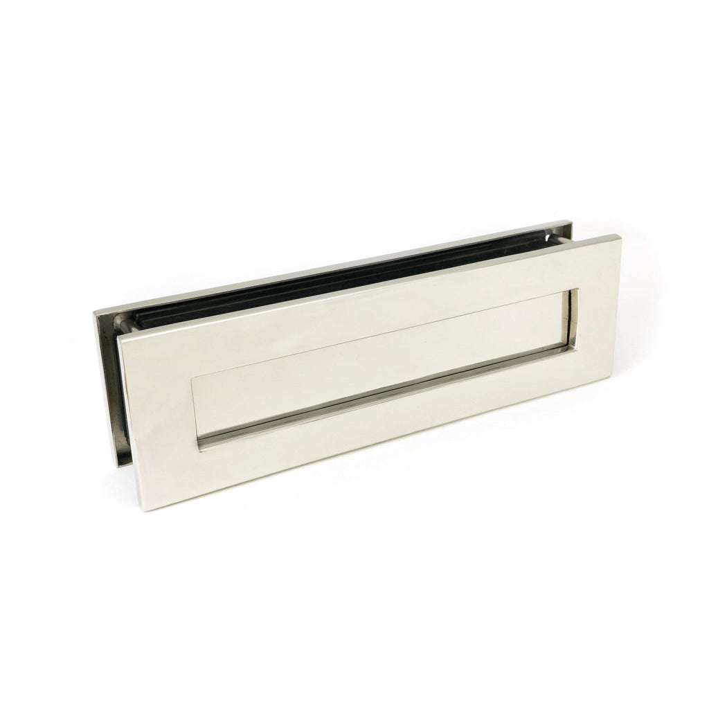 Polished Marine SS (316) Traditional Letterbox | From The Anvil - Letterbox - From The Anvil - Yester Home