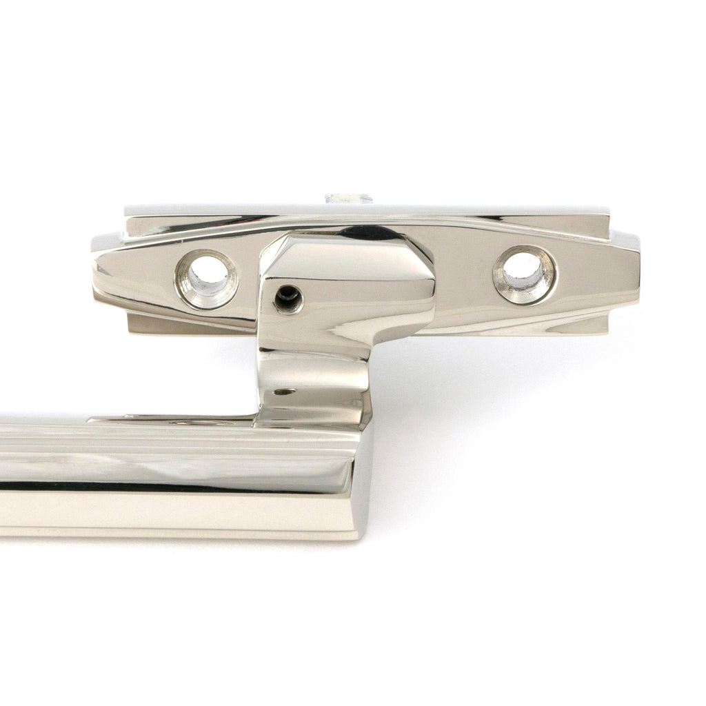 Polished Nickel Art Deco Espag - RH - Espag. Fasteners - From The Anvil - Yester Home