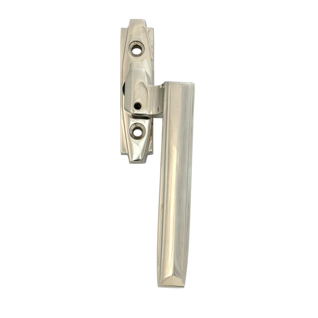 Polished Nickel Art Deco Espag - RH - Espag. Fasteners - From The Anvil - Yester Home