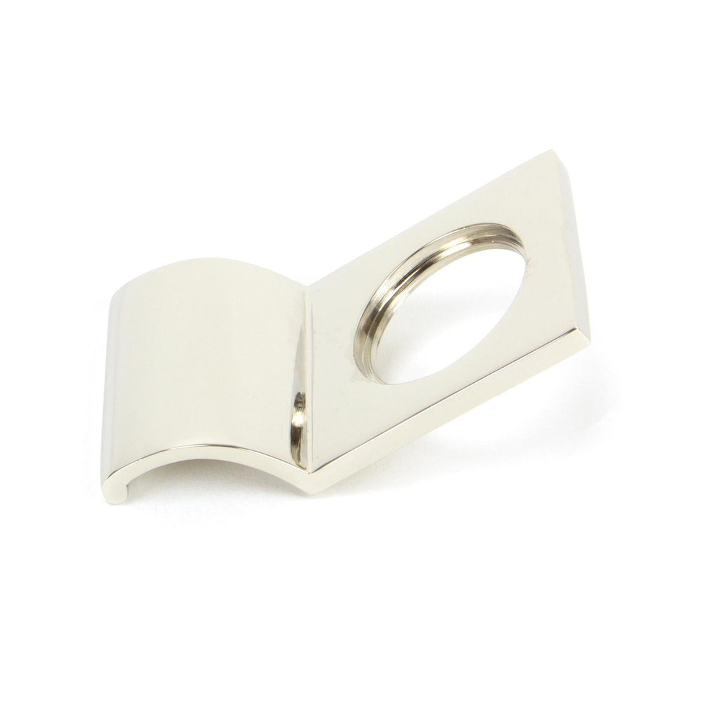 Polished Nickel Rim Cylinder Pull | From The Anvil - Rim Cylinder Pulls - From The Anvil - Yester Home