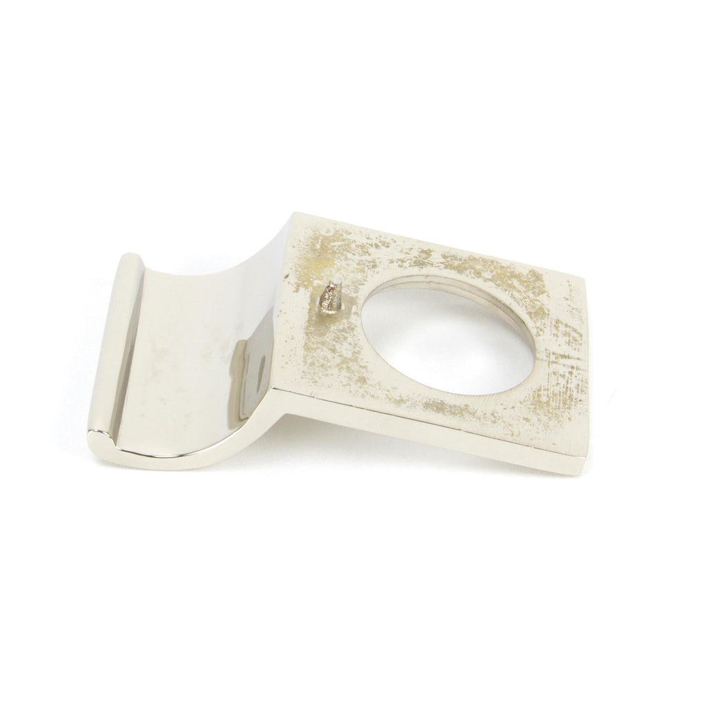 Polished Nickel Rim Cylinder Pull | From The Anvil - Rim Cylinder Pulls - From The Anvil - Yester Home
