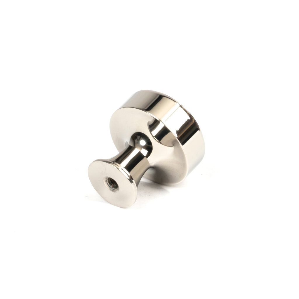 Polished Nickel Scully Cabinet Knob - 25mm | From The Anvil-Cabinet Knobs-Yester Home