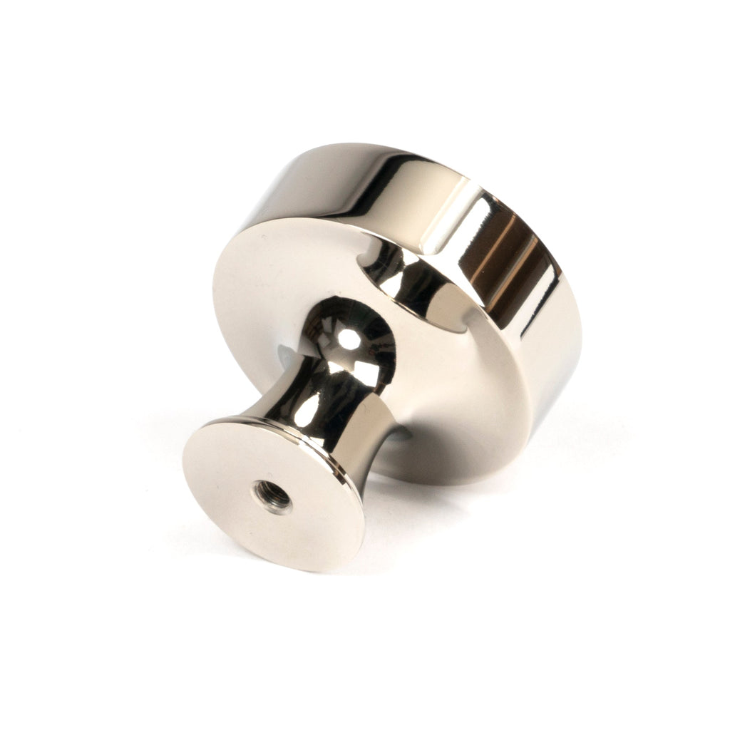 Polished Nickel Scully Cabinet Knob - 38mm | From The Anvil-Cabinet Knobs-Yester Home