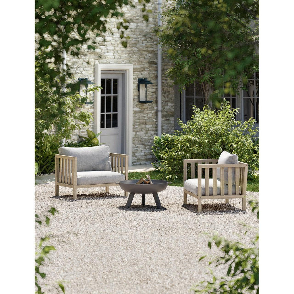 Porthallow Armchairs Set of 2 | Natural (Pre-order - Stock expected Early June) - Outdoor Sofas & Chairs - Garden Trading - Yester Home