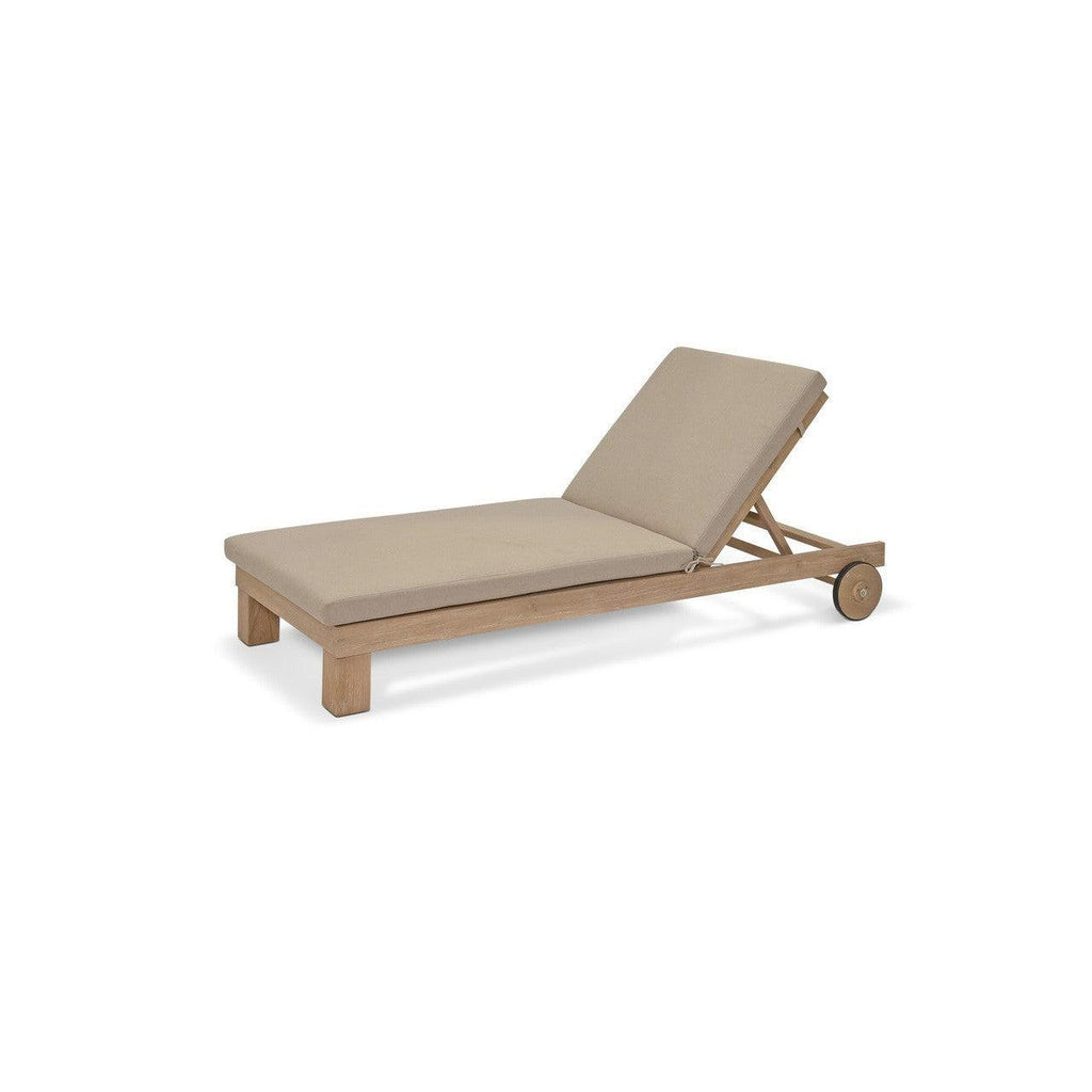 Porthallow Lounger | Natural (PRE-ORDER - Stock expected Early August) - Outdoor Chairs & Loungers - Garden Trading - Yester Home