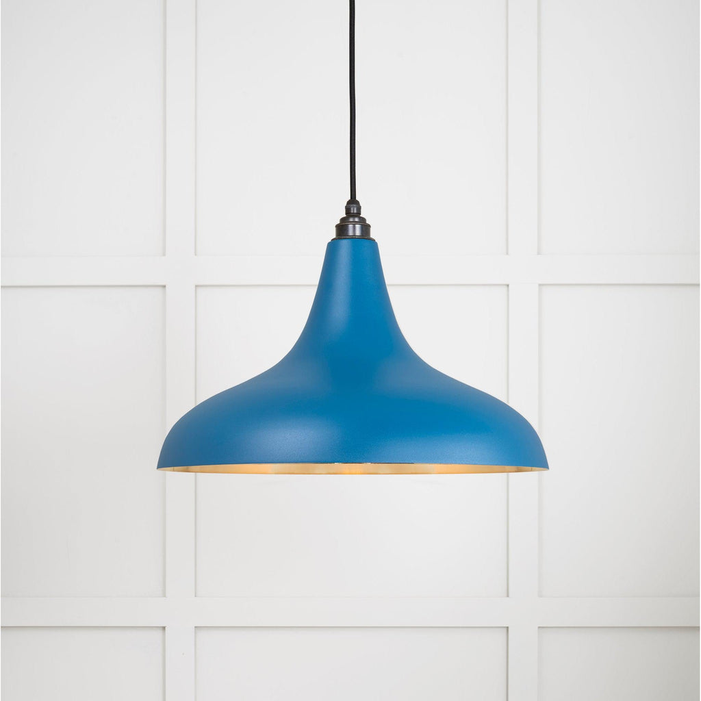 Smooth Brass Frankley Pendant in Upstream | From The Anvil-Ceiling Pendants-Yester Home