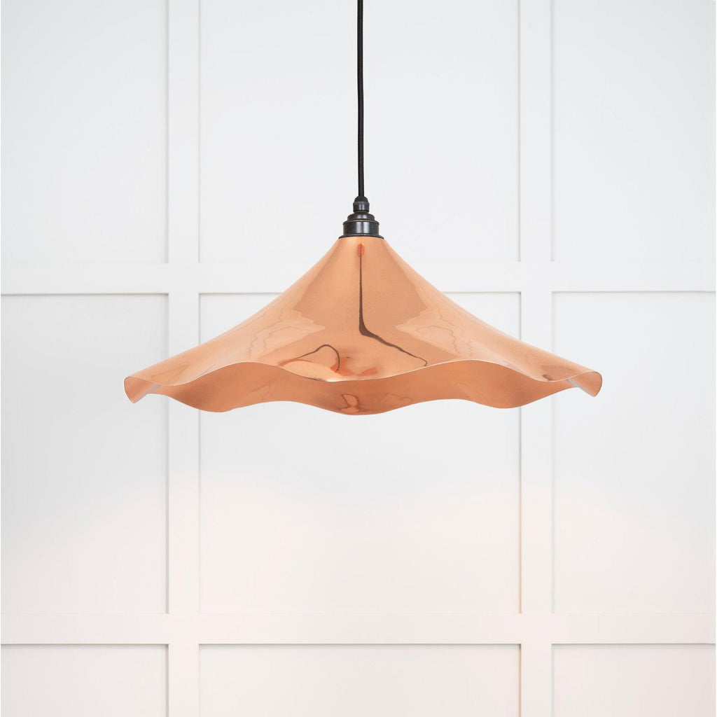 Smooth Copper Flora Pendant | From The Anvil-Ceiling Pendants-Yester Home