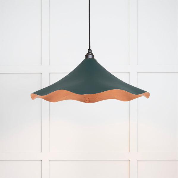 Smooth Copper Flora Pendant in Dingle | From The Anvil-Ceiling Pendants-Yester Home