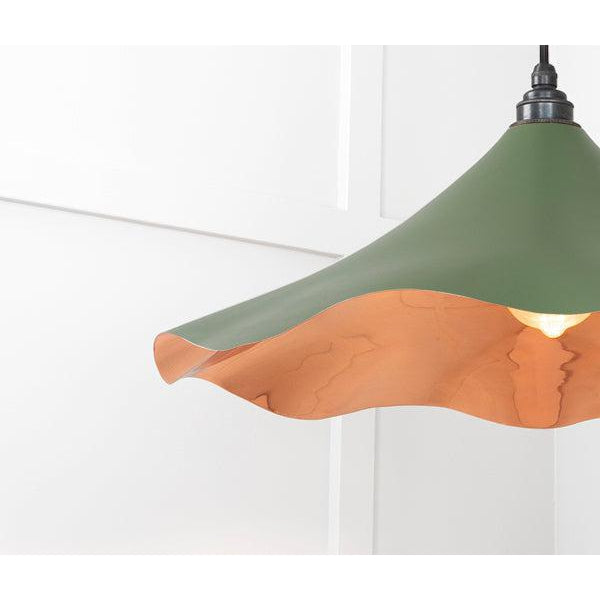 Smooth Copper Flora Pendant in Heath | From The Anvil-Ceiling Pendants-Yester Home