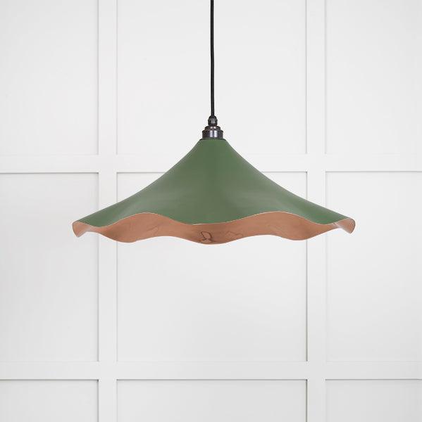 Smooth Copper Flora Pendant in Heath | From The Anvil-Ceiling Pendants-Yester Home