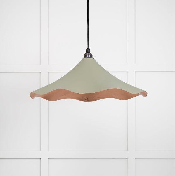 Smooth Copper Flora Pendant in Tump | From The Anvil-Ceiling Pendants-Yester Home