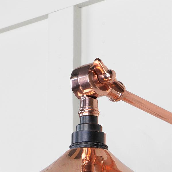 Smooth Copper Flora Wall Light | From The Anvil-Wall Lights-Yester Home