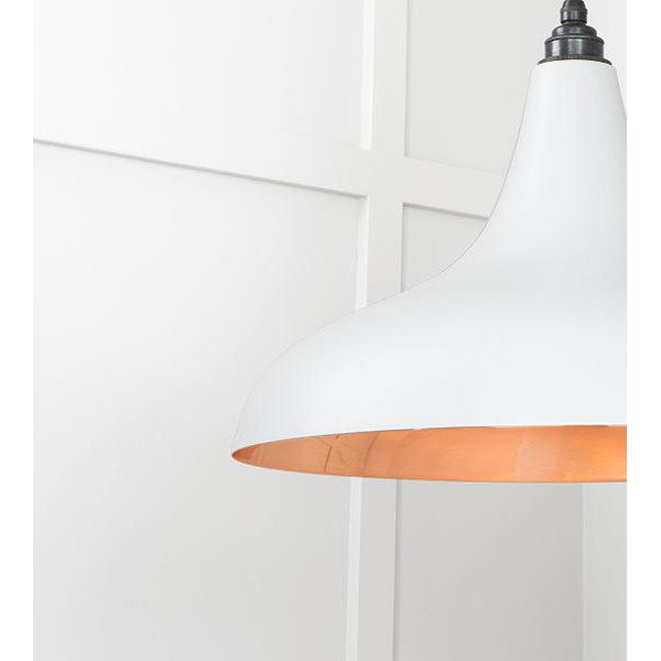 Smooth Copper Frankley Pendant in Birch | From The Anvil-Ceiling Pendants-Yester Home